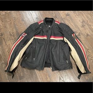 Triumph, leather motorcycle jacket ViNTAGE
